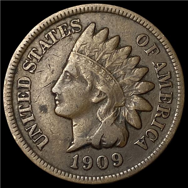 1909-S Indian Head Cent CLOSELY UNCIRCULATED