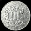 Image 2 : 1856 Silver Three-Cent Piece CLOSELY  UNCIRCULATED