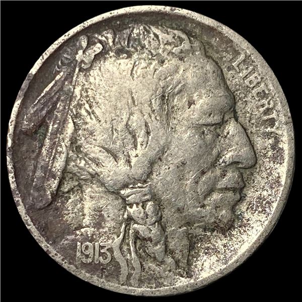 1913 Type 1 Buffalo Nickel CHOICE AU
