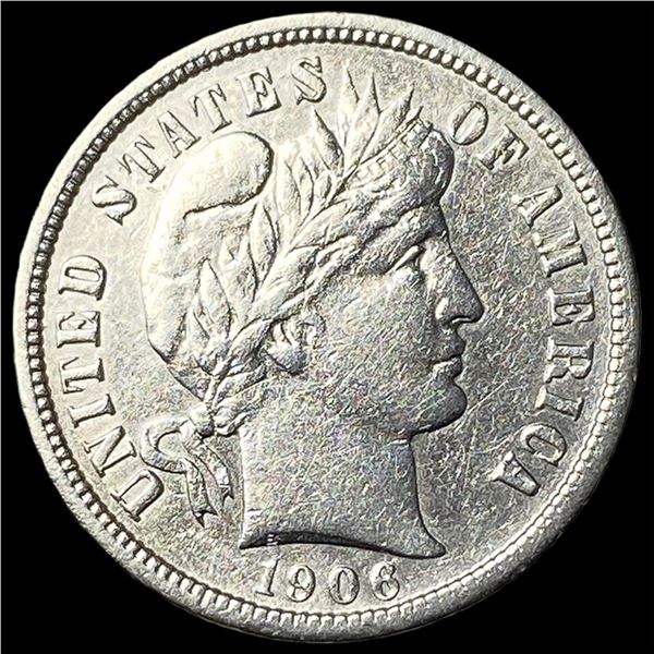1908-S Silver Barber Dime CLOSELY  UNCIRCULATED
