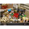 Image 1 : LARGE LOT OF ASSORTED CANNED & DRIED FOOD