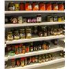 Image 1 : SECTION OF ASSORTED CANNED FOOD INGREDIENTS