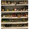Image 1 : SECTION OF ASSORTED CANNED FOOD INGREDIENTS