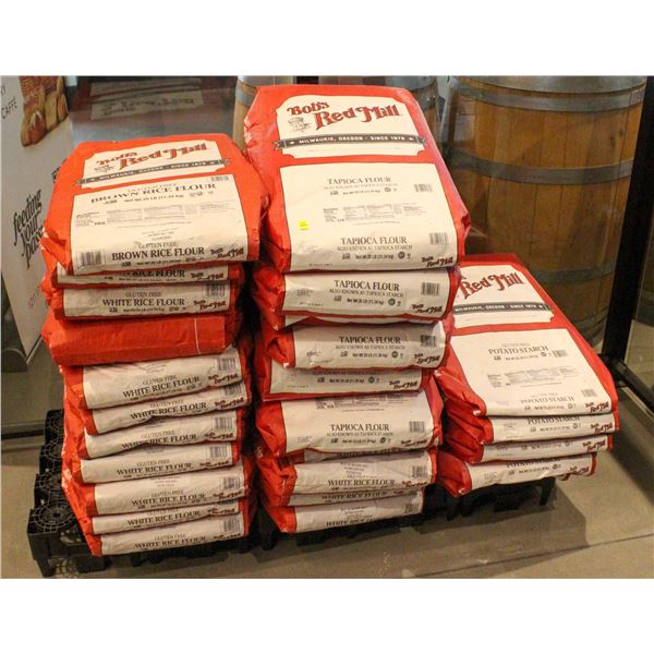 26 ASSORTED BOBS RED MILL DRY INGREDIENTS