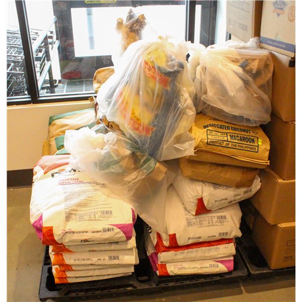 PALLET OF BAKING INGREDIENT BASES