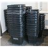 Image 1 : APPROXIMATELY 70 POLY GROCERY BASKETS W/ CASTERS