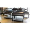 Image 1 : EIGHT ANGLED SHELF 2 TIER PRODUCT DISPLAY STANDS /