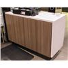 Image 1 : CUSTOM BUILT MARBLE COUNTER CUPBOARD.