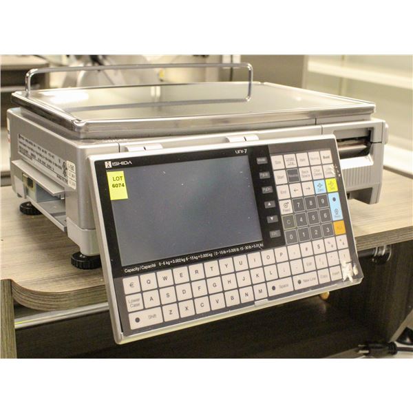 ISHIDA UNI-7 DIGITAL DELI SCALE
