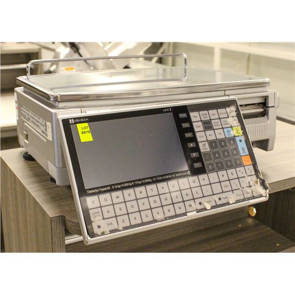 ISHIDA UNI-7 DIGITAL DELI SCALE
