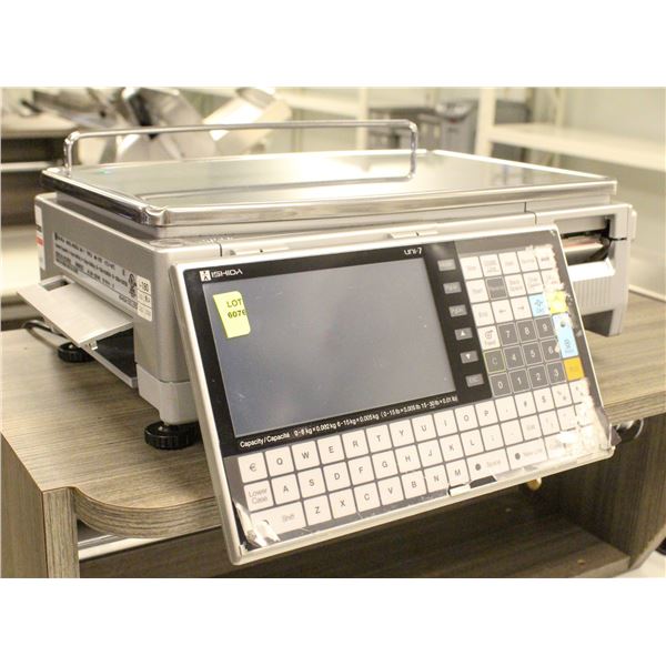ISHIDA UNI-7 DIGITAL DELI SCALE