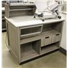 Image 1 : 4' CUSTOM MEAT & DELI PACKING STATION W/ POLY TOP