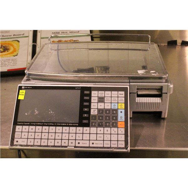 ISHIDA UNI-7 DIGITAL DELI SCALE