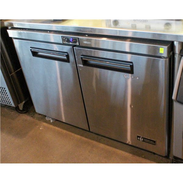 4' EFI UNDERCOUNTER 2 DOOR COOLER