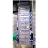 Image 1 : STACK OF 8 CAMBRO 12QT DRY INGREDIENT BINS