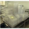 Image 2 : LARGE LOT OF ASSORTED POLYCARB INSERTS