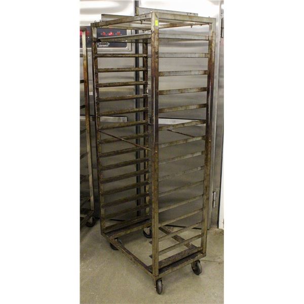 FULL SIZE SINGLE PAN ROLL IN OVEN RACK