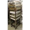 Image 1 : FULL SIZE SINGLE PAN ROLL IN OVEN RACK W/ CONTENTS