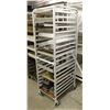 Image 1 : COMMERCIAL BAKERS RACK W/ CONTENTS