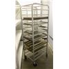 Image 1 : COMMERCIAL BAKERS RACK W/ CONTENTS