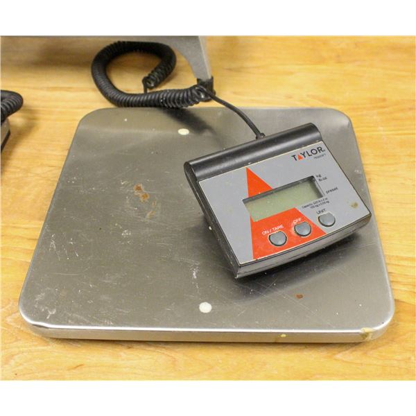 TAYLOR TE22FT 220LBS DIGITAL SCALE