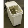 Image 1 : MOBILE BAKERS INGREDIENT BIN W/ CONTENTS