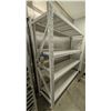 Image 2 : TWO 6' SECTIONS INDUSTRIAL INVENTORY SHELVING