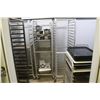 Image 1 : 12 ALUMINUM BAKERS RACKS, ONE 1/2 SIZE, ONE OVEN