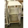Image 1 : HALF RACK SIZE ALUMINUM BAKERS RACK W/ POLY TOPS