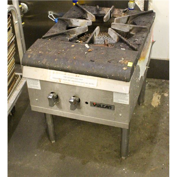 VULCAN SINGLE BURNER STOCK POT RANGE- NATURAL GAS