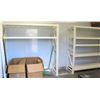 Image 1 : TWO 6' SECTIONS INDUSTRIAL INVENTORY SHELVING