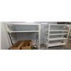 Image 2 : TWO 6' SECTIONS INDUSTRIAL INVENTORY SHELVING