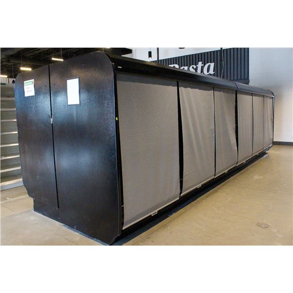 FOUR OPEN AIR HUSSMAN DISPLAY COOLERS M#ID5SL12