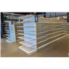 Image 4 : EIGHT AISLES DUAL SIDED GONDOLA PRODCT DISPLAY