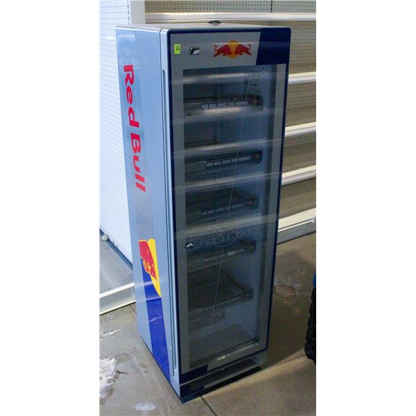 RED BULL HALF SIZE DISPLAY FRIDGE / COOLER