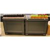 Image 1 : 8 WHEELED GROCERY PRODUCT DISPLAYS
