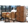 Image 1 : LARGE LOT OF ASSO. DISPOSABLE TAKEOUT CONTAINERS &