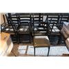 Image 1 : LOT OF 39 PADDED METAL DINING CHAIRS