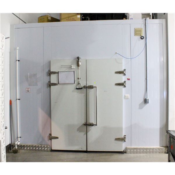 APPROX. 18' X 11' REMOTE COOLED WALK IN COOLER