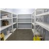 Image 1 : FIVE 6' SECTIONS INDUSTRIAL INVENTORY SHELVING