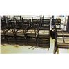 Image 1 : LOT OF 37 PADDED METAL DINING CHAIRS