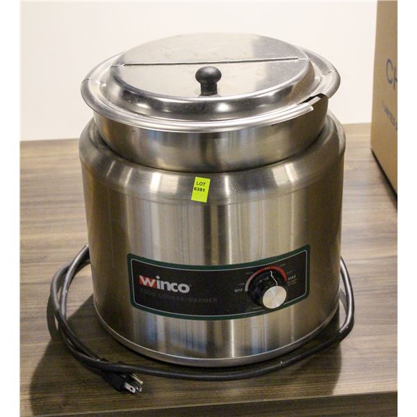 WINCO ROUND FOOD WARMER