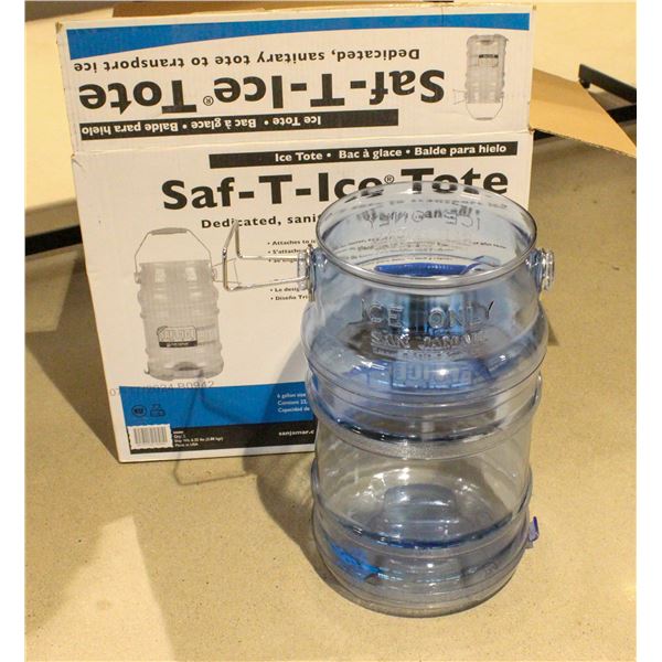SAN JAMAR SAFE-T-ICE TOTE