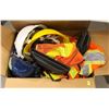Image 1 : BOX OF ASSORTED SAFETY GEAR