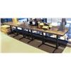 Image 1 : 8 APPROX 48" X 30" DINING TABLES