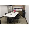 Image 1 : CONTENTS OF BREAK ROOM INCLUDING LARGE TABLE,