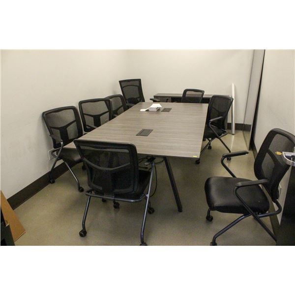 CONTENTS OF CONFERENCE ROOM INLC: TABLE, CHAIRS,