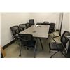 Image 1 : CONTENTS OF CONFERENCE ROOM INLC: TABLE, CHAIRS,