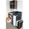 Image 1 : CONTENTS OF PRINTER STATION INCL: KONICA MINOLTA