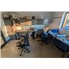 Image 2 : CONTENTS OF OFFICE INCLE: DESKS CHAIRS, CABINETS &